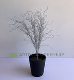 SP0390 Silver Glitter Spanish Moss / Old Man Beard Bunch 51cm | ARTISTIC GREENERY