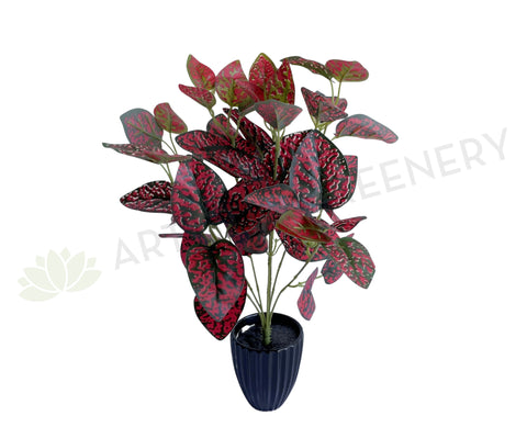 SP0407R Faux Hypoestes / Red Polka Dot Plant 43cm | ARTISTIC GREENERY