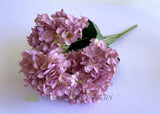 SP0412 Silk Hydrangea Bunch 52cm Lilac | ARTISTIC GREENERY