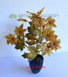 SP0431 Silk Maple Bunch 34cm (Autumn Style) 2 Colours | ARTISTIC GREENERY 