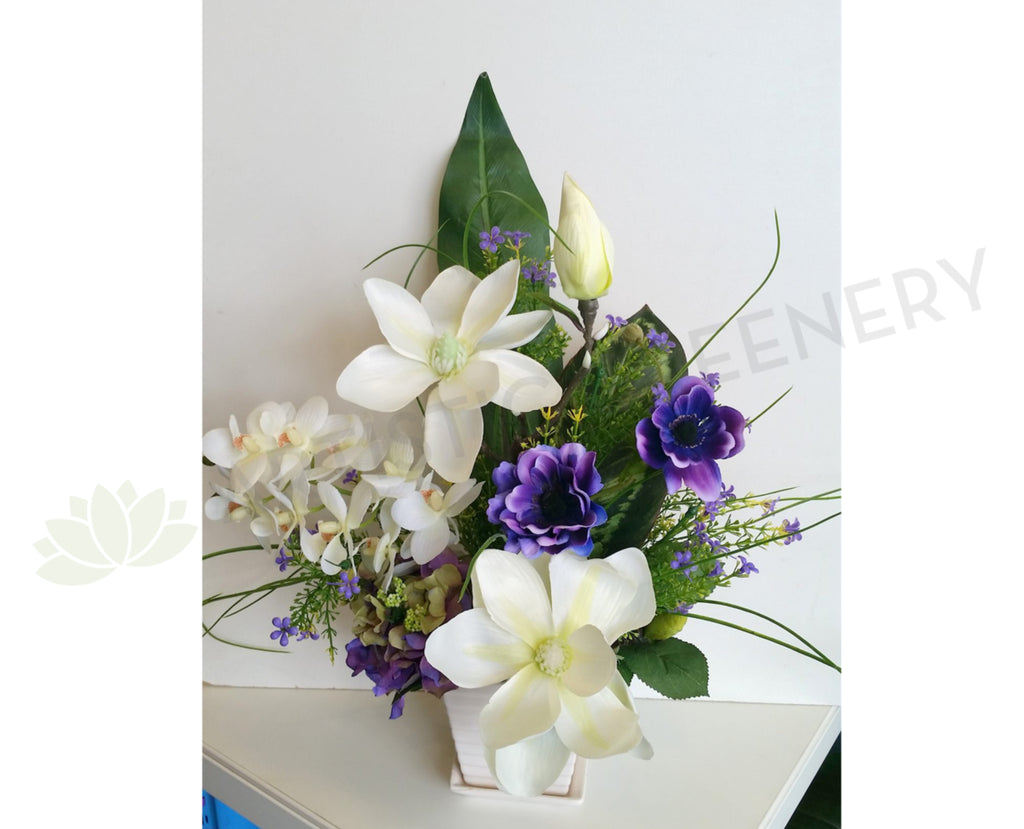 Graveside / Sympathy Flower 40cm (Height) SYM0034 Cemetery Silk