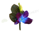 Teardrop Bouquet - White / Purple - Ashlee