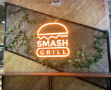 Smash Grill (FOMO FREO) Fremantle - Feature Wall & Creeping Greenery | ARTISTIC GREENERY