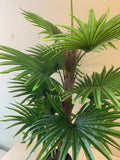 T0107-100 Artificial Ruffled Fan Palm Real Touch 100cm | ARTISTIC GREENERY