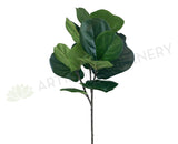 T0141 Fiddle Leaf Fig Branch 103cm Green