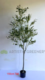 T0159 Artificial Olive Tree with Black Olives 180cm | ARTISTIC GREENERY