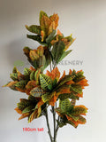 180cm - T0164 Artificial Red Croton Tree 3 Sizes 60 / 120 / 180cm | ARTISTIC GREENERY