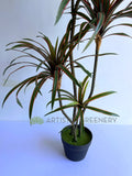 RED - T0173 Faux Dracaena Marginata Yucca 130cm Green or Red | ARTISTIC GREENERY