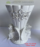 Decorative Angels Fiberglass Vase - (Code: FG-TR195) SPECIAL