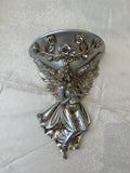 LEFT - Decorative Angel Wall Planter - Fiberglass (Code: FG-TR379)