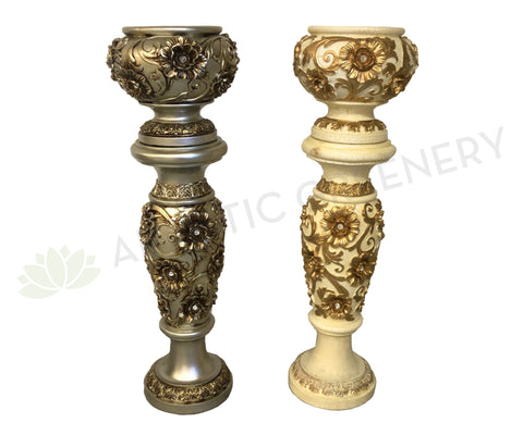 FG-TR550 Decorative Fiberglass Urn / Pot 124cm Tall