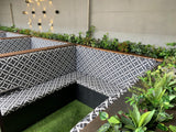 The Court Perth - Greenery Wall (Bulkhead) & Planters Next to Booth Seats