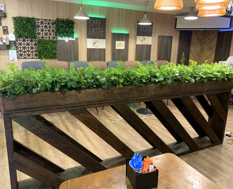 The House Caffe (Alexander Heights) II - Mixture Greenery for Planter Partition | ARTISTIC GREENERY