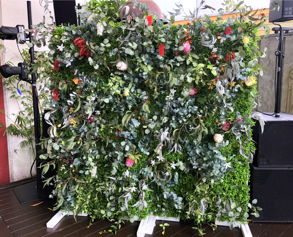 The Garden (Leederville) Native Flower Wall / Arches / Truss Pavilion Hire Event Decorator