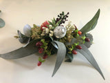 Round Bouquet - Native Flowers & Haircomb / Hairpiece (Japanese Theme) - Tomoyo Y