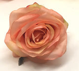 ACC0078 Premium Single Rose Head (Available in 15 Colours)