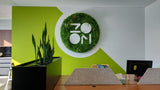 Zoom Recruitment (South Perth) - Circular Greenery Signage