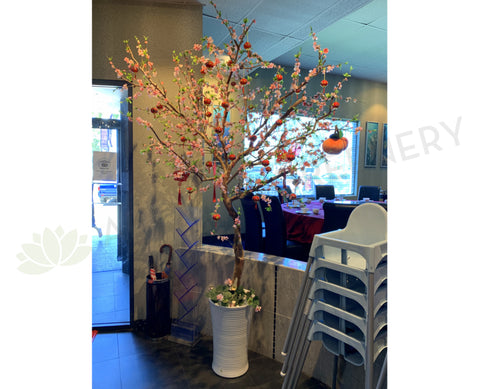 Aquarium Seafood Chinese Restaurant (Ascot) - Artificial Pink Blossom Tree