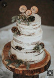 Cake Decoration (Artificial Flowers & Pine Cones) | Colin E