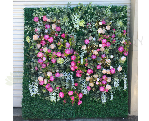 For Hire - Flower Wall (Peony) 210 x 105 cm